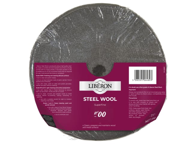 Liberon Steel Wool Grade 00 Super Fine 1kg