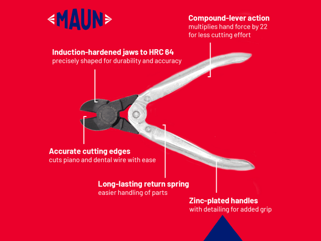 Maun Diagonal Cutting Pliers 160mm