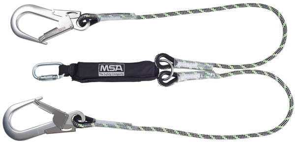 Beeswift Kernmantel Twin Leg Energy Absorbing Lanyard