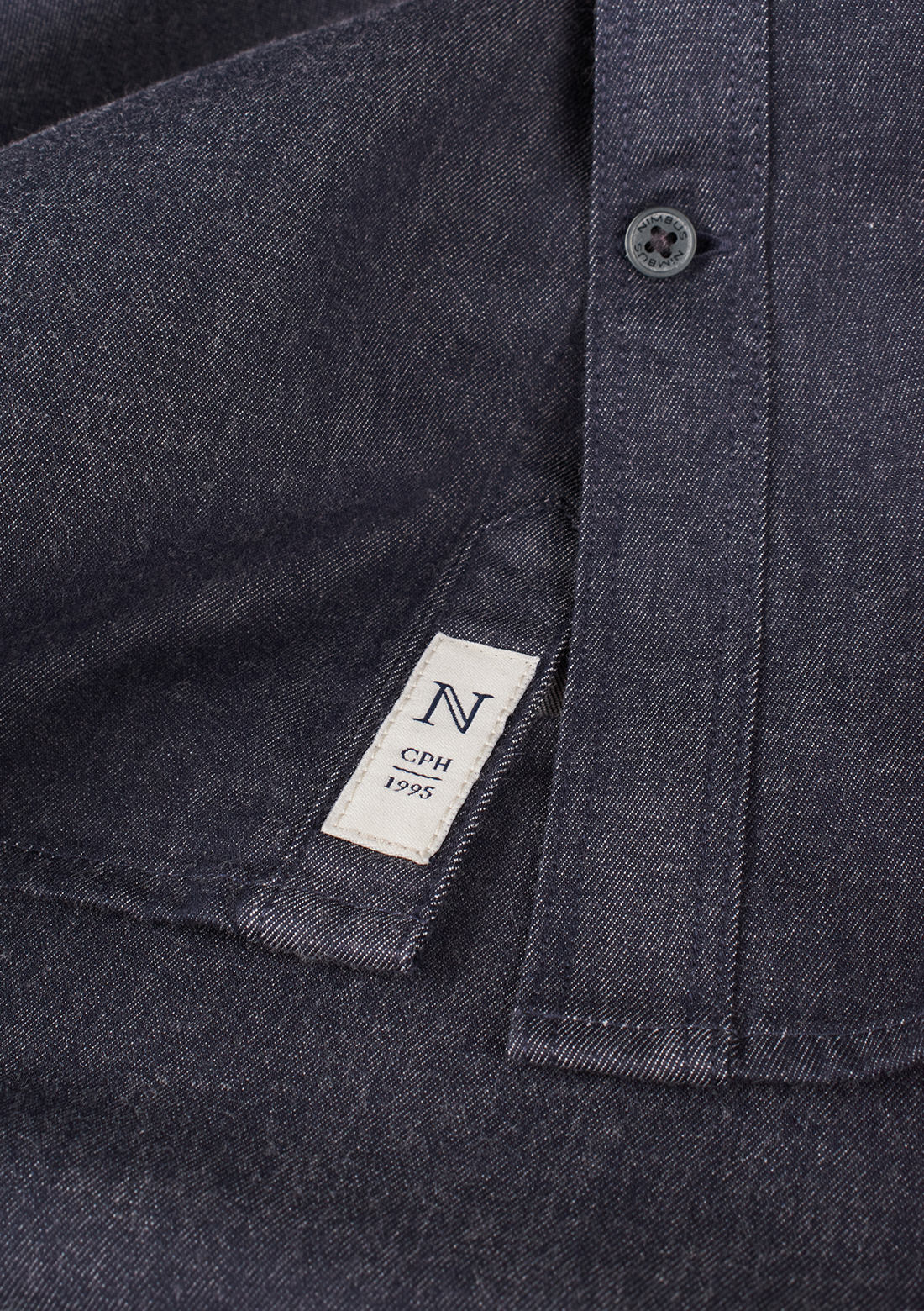 Nimbus Torrance Slim Fit – Raw And Stylish Denim Shirt