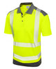 Leo Workwear PEPPERCOMBE Leo EcoViz Performance+ Dual Colour Polo Shirt