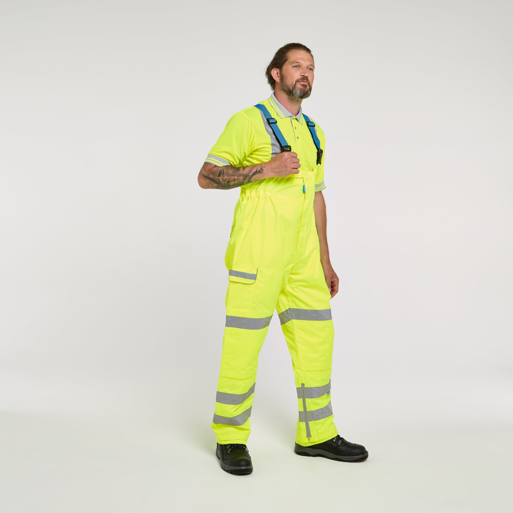 Pulsar Salopettes Yellow - Recycled Content