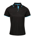 Premier Women's Contrast Coolchecker® Polo