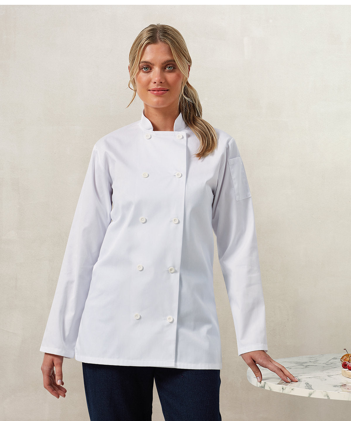 Premier Women's Long Sleeve Chef's Jacket