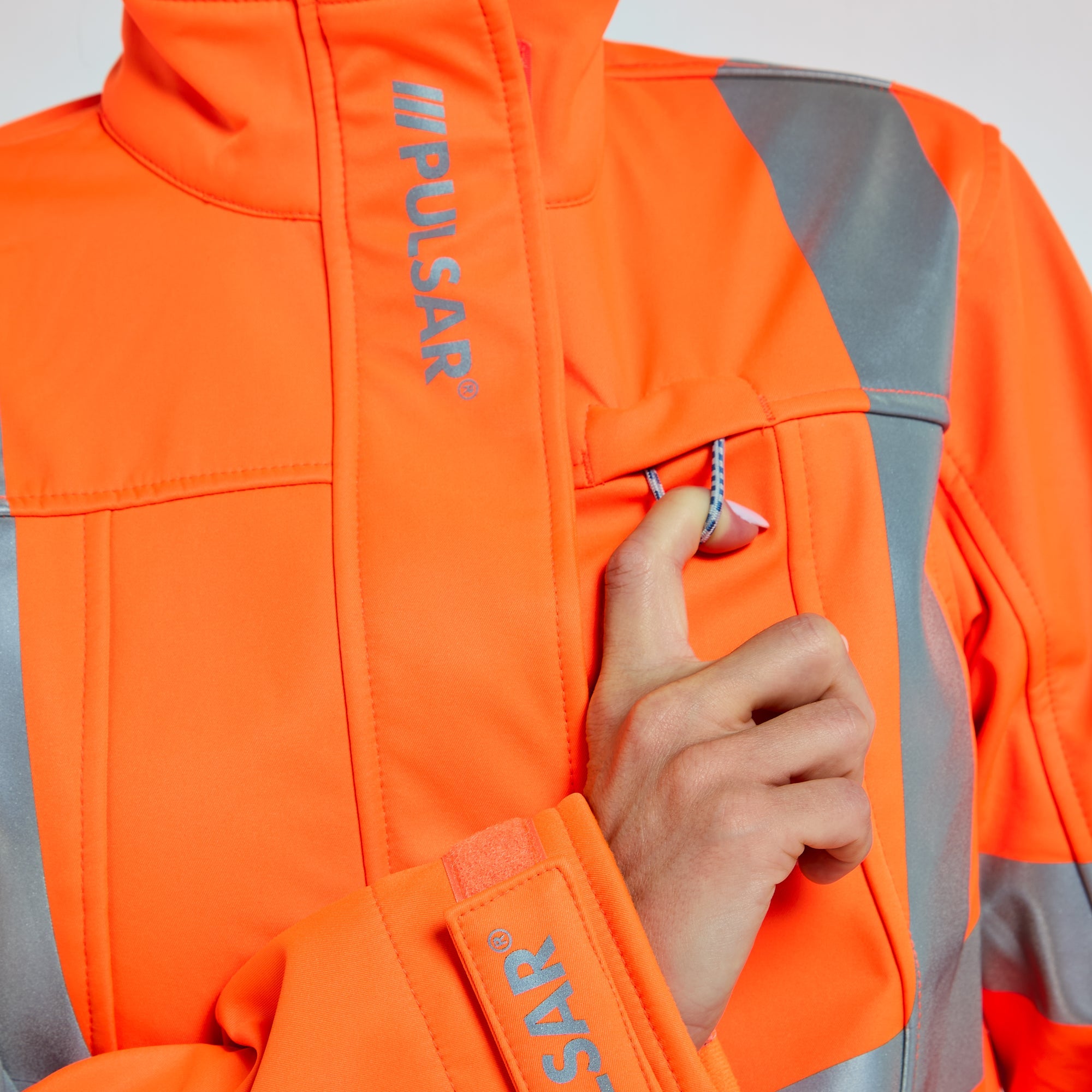 Pulsar Women's Softshell Orange - Recycled Content