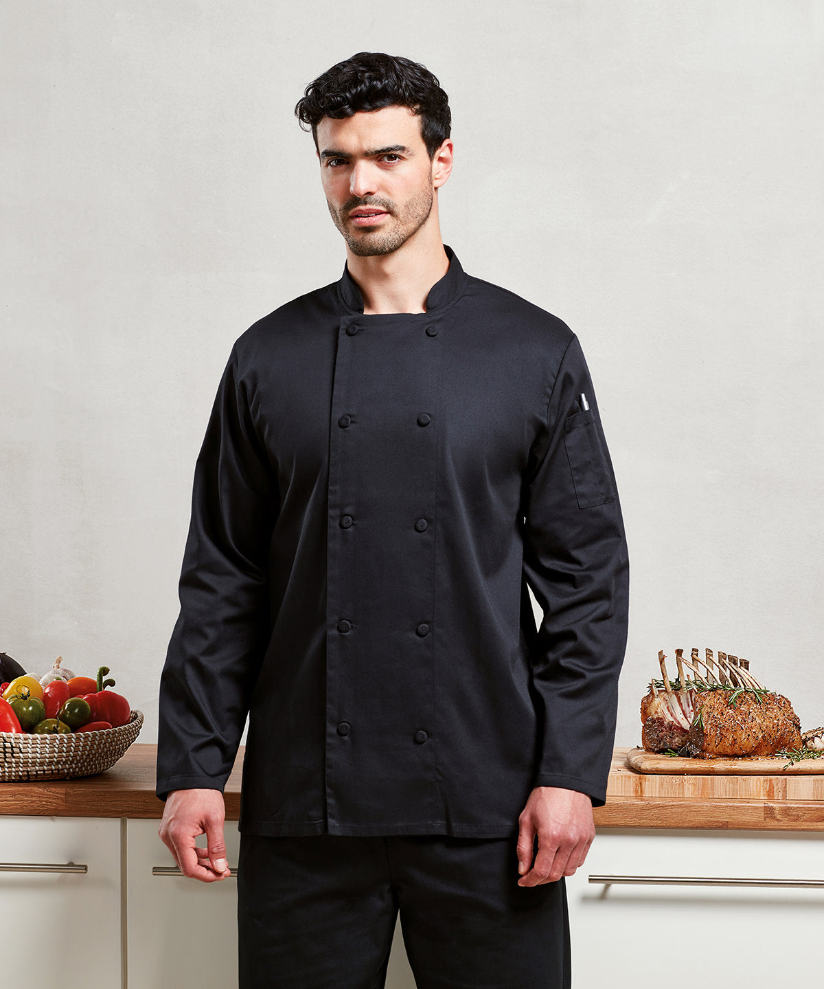 Premier Chef's Coolchecker® Long Sleeve Jacket