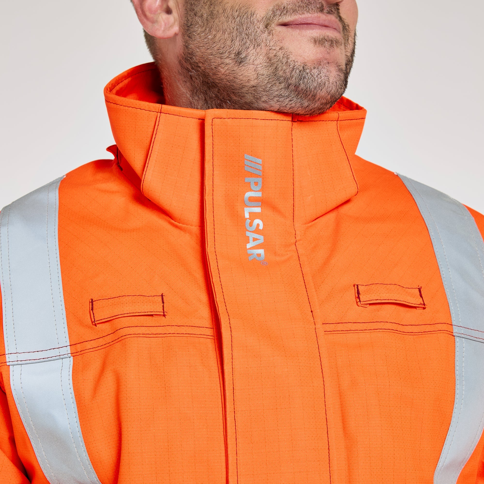 Pulsar Electric ARC Waterproof Storm Coat Orange