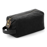 Quadra Heritage Waxed Canvas Wash Bag