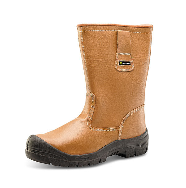 Beeswift Rigger Boot Lined Sup S/Cap