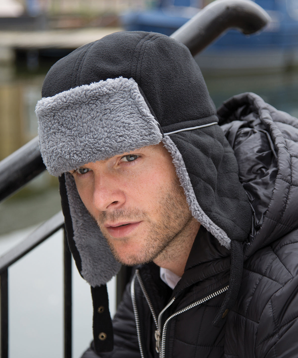 Result Winter Essentials Ocean Trapper Hat