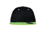 Result Headwear Bronx Original Flat Peak Snapback Dual Colour Cap