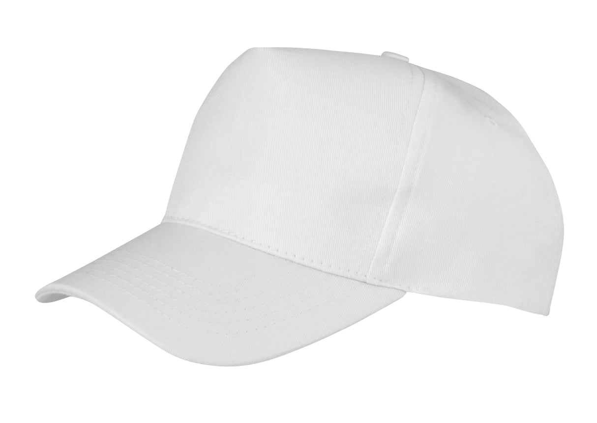 Result Headwear Boston 5-Panel Polycotton Printer's Cap