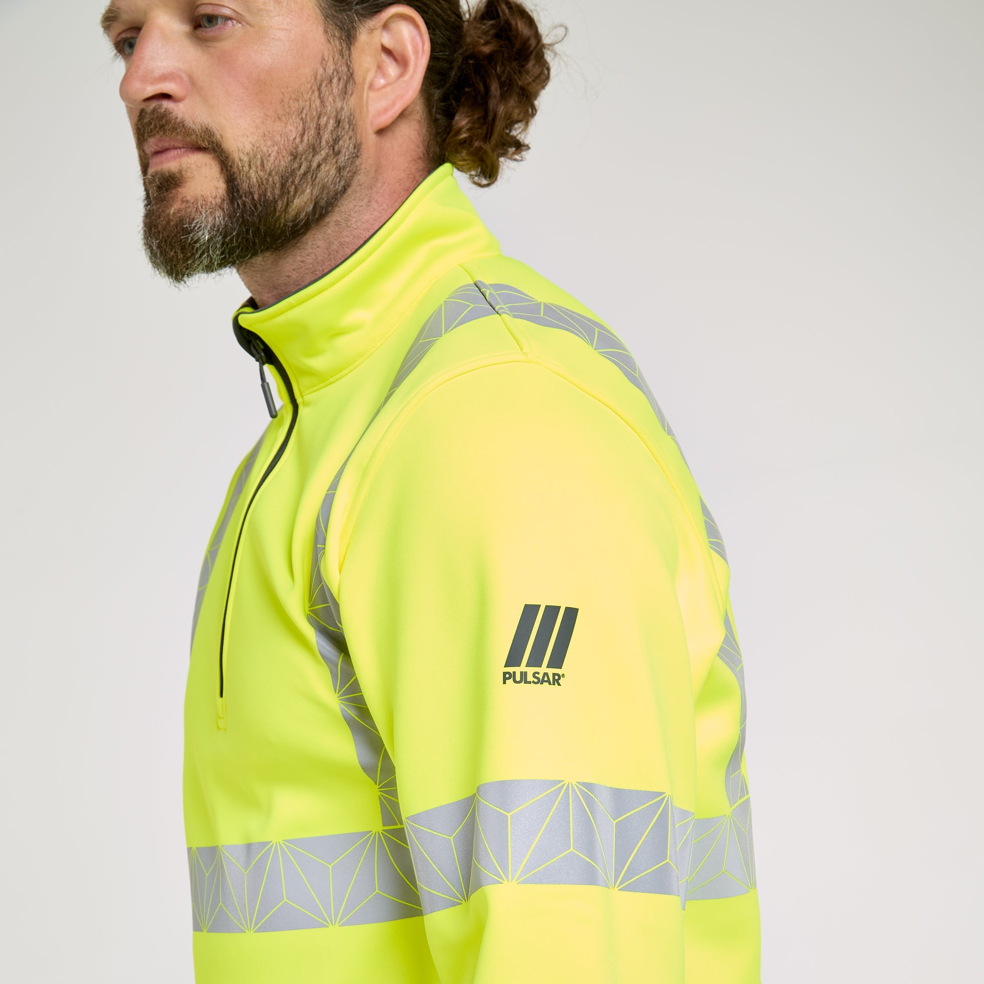 Pulsar Quarter-Zip Yellow