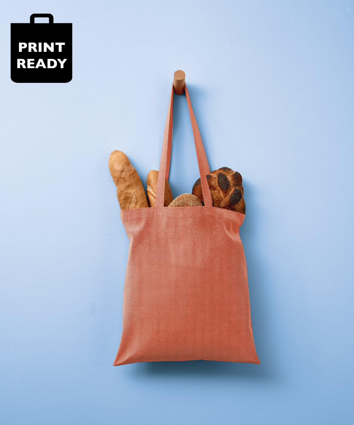 Nutshell® Recycled Cotton Shopper Long Handle