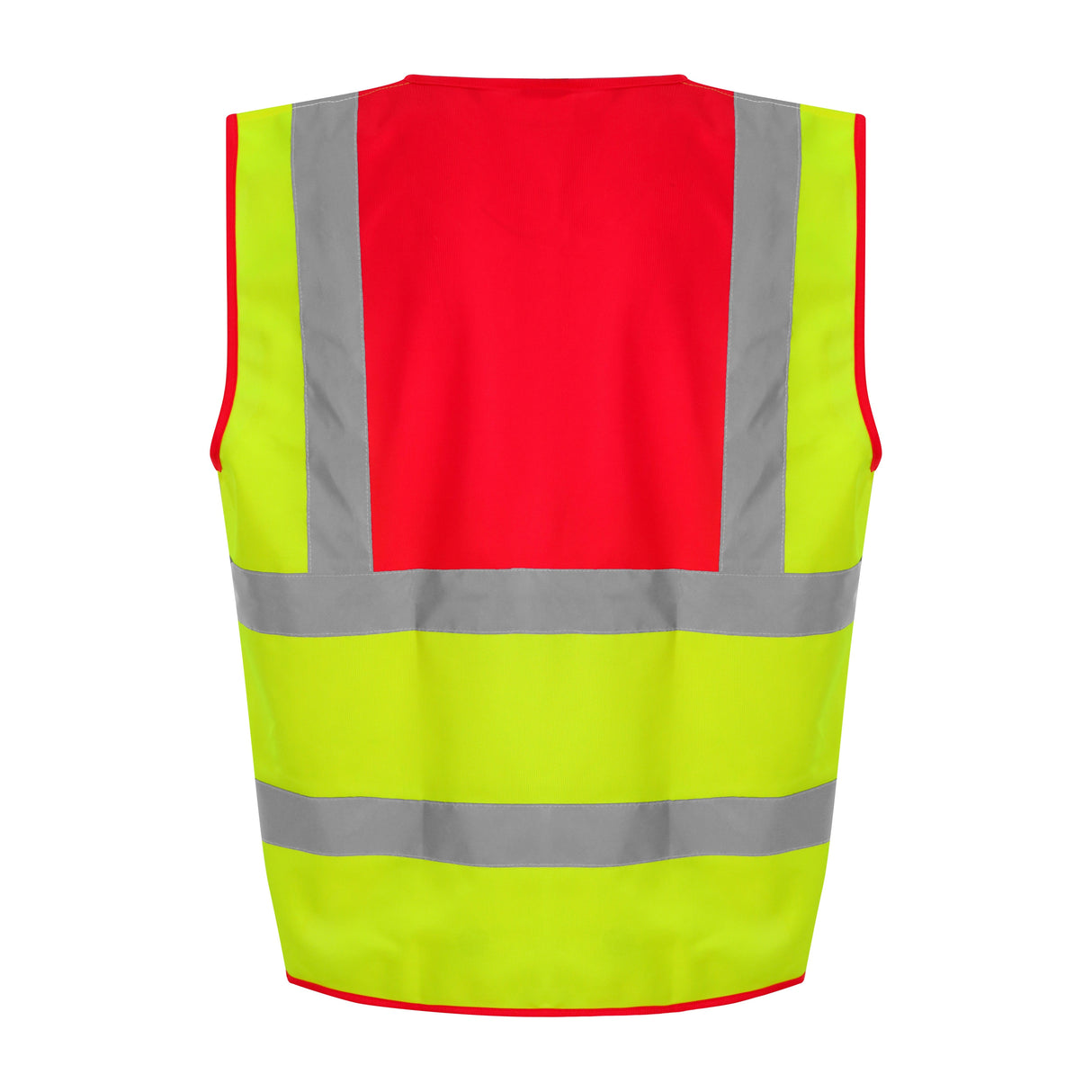 Prortx High Visibility Waistcoat - HV Yellow/Red