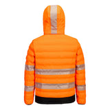 Portwest Hi-Vis Ultrasonic Heated Tunnel Jacket