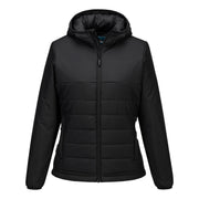 Portwest Professional Women's Hooded Insulated Baffle Jacket