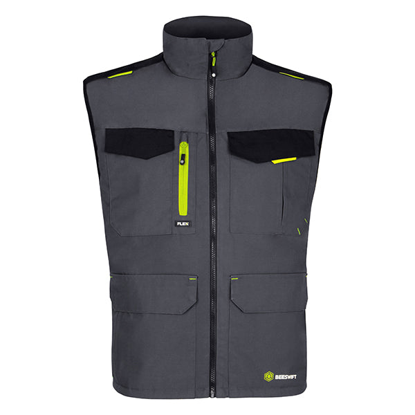 Beeswift Flex Workwear Bodywarmer Two-Tone