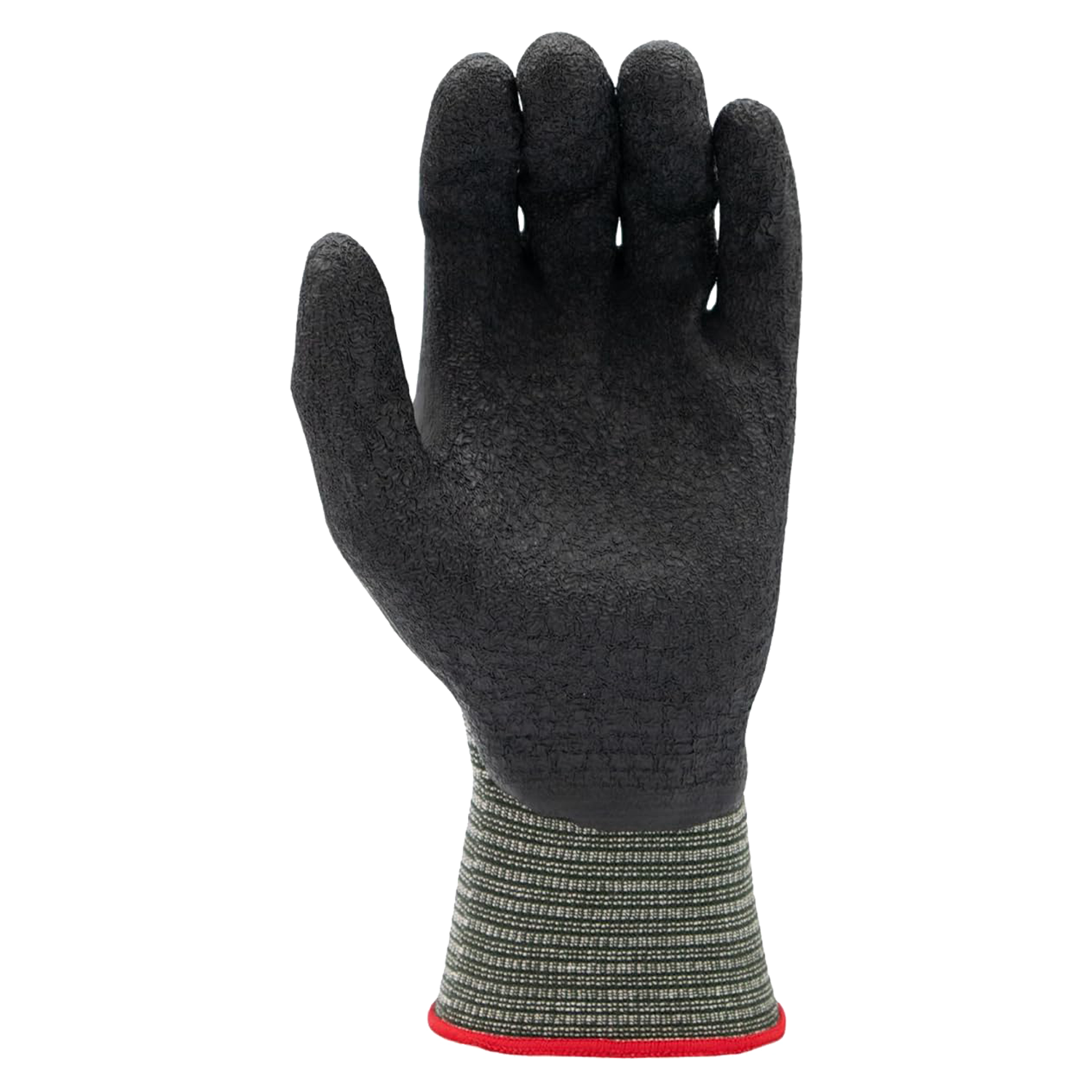 Showa MFT PRO 344 Latex Gloves – Waterproof Crinkle Grip Work Gloves (Size L)