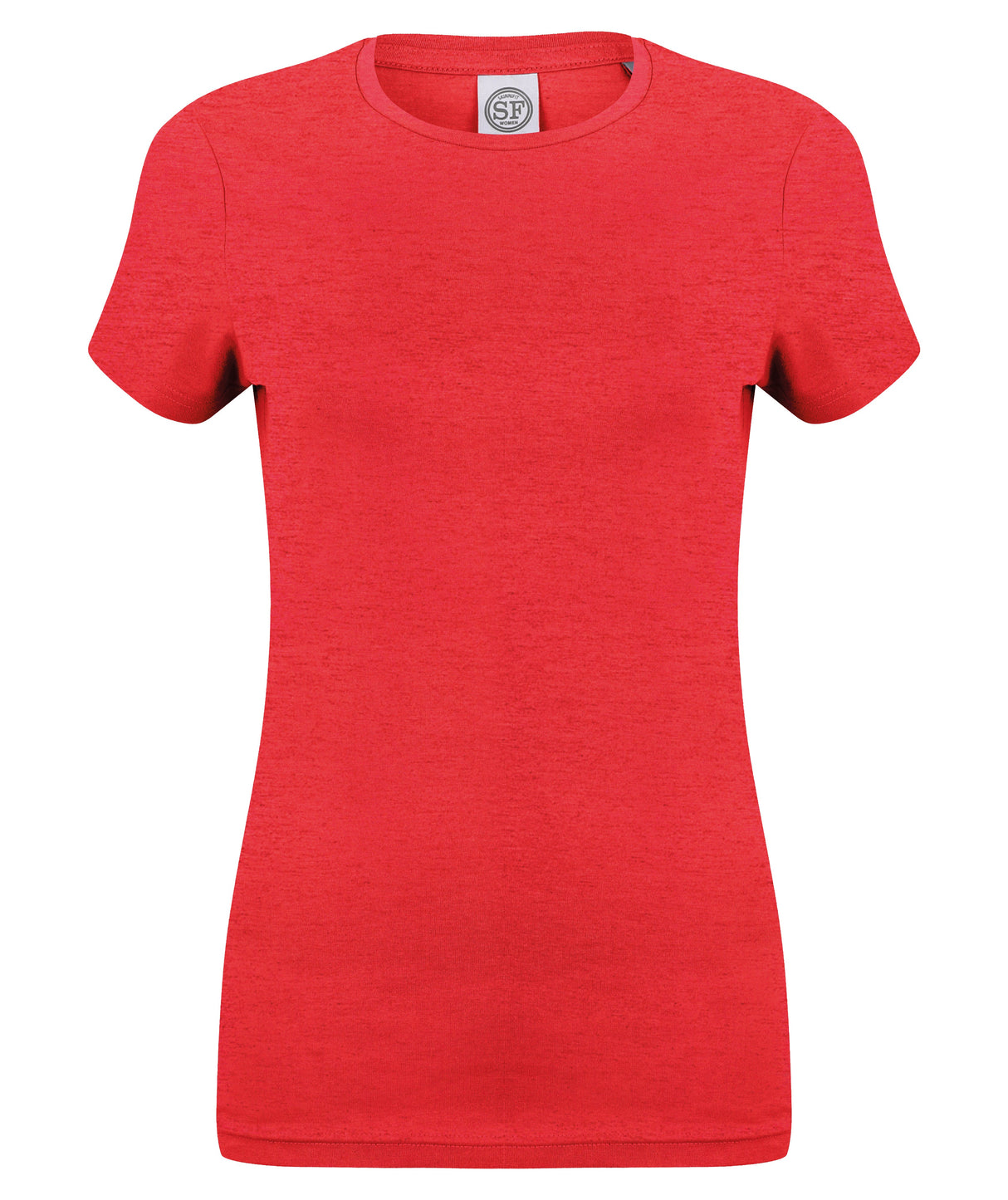 Sf Feel Good Women's Stretch T-Shirt - Heather Red