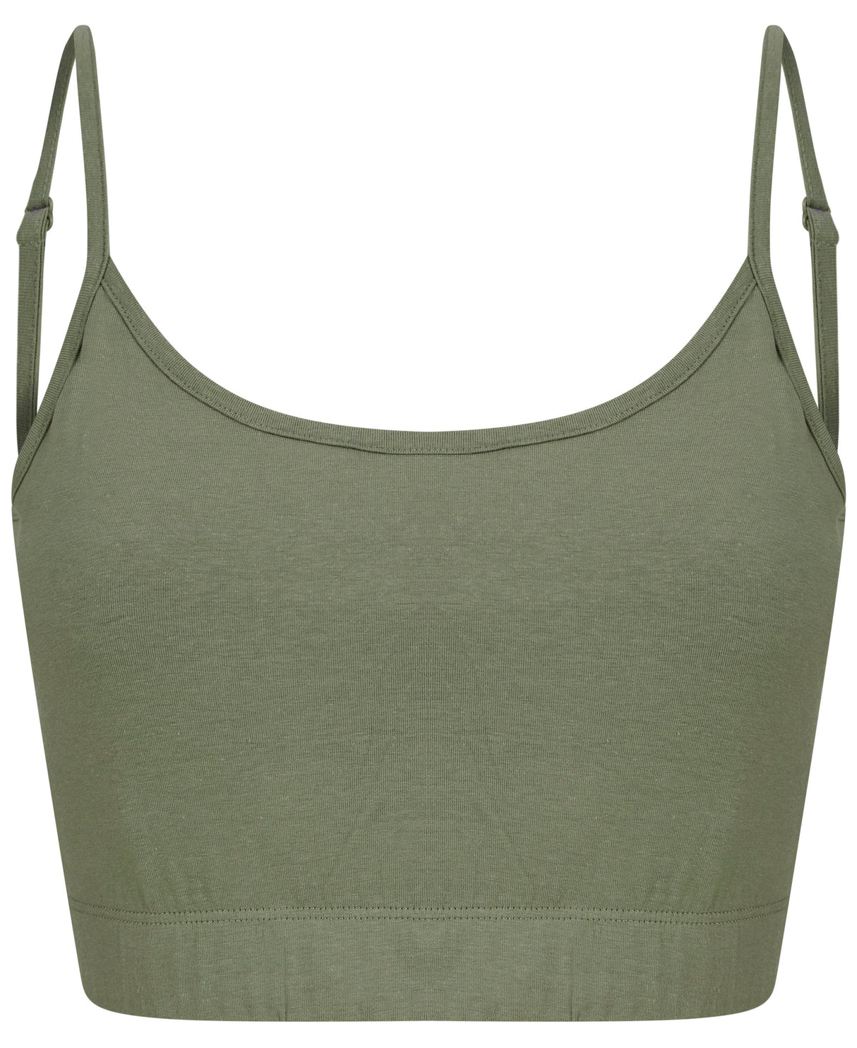 Sf Women's Sustainable Fashion Cropped Cami Top With Adjustable Straps