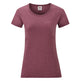 Fruit Of The Loom Women's Valueweight T - Heather Burgundy