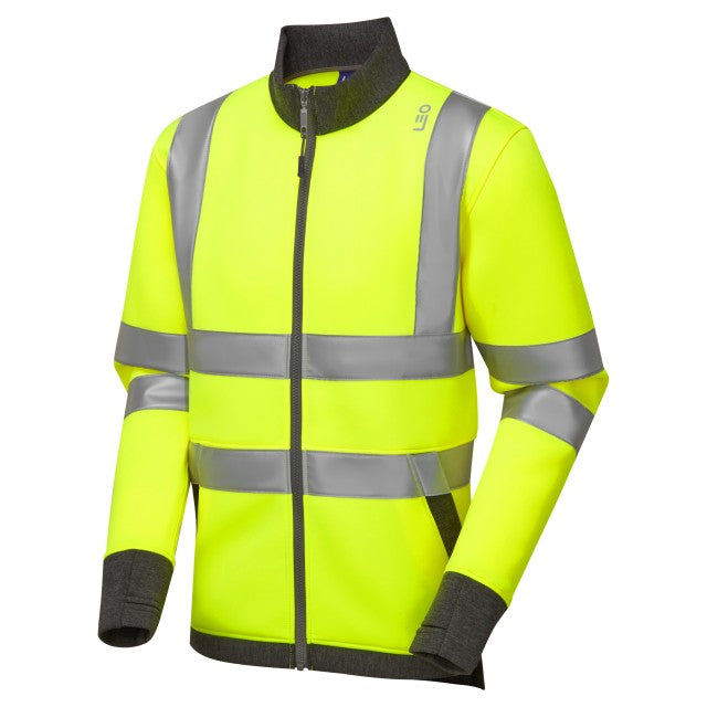 Leo Workwear ARGANITE Leo EcoViz Zipped Sweatshirt