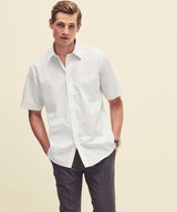 Fruit Of The Loom Poplin Short Sleeve Shirt