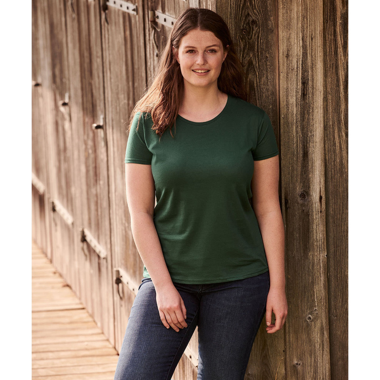 Fruit Of The Loom Women's Iconic T - Flame