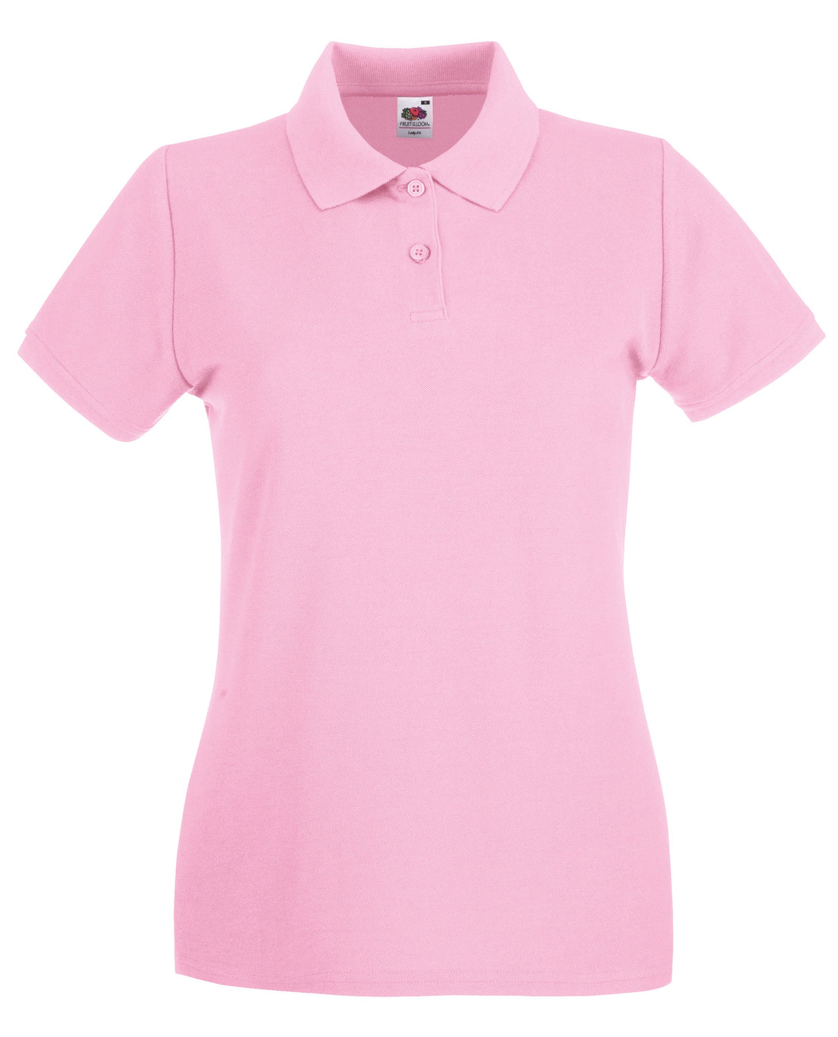 Fruit Of The Loom Women's Premium Polo - Light Pink