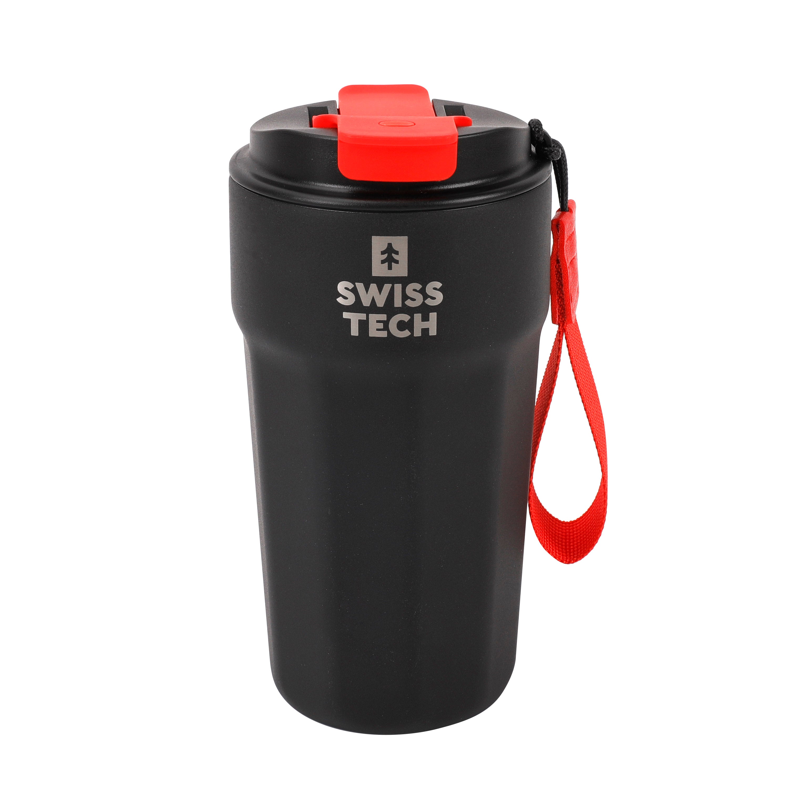 Scruffs Swiss-Tech 500ml Vacuum Insulated Thermal Mug - Stainless Steel Travel Mug