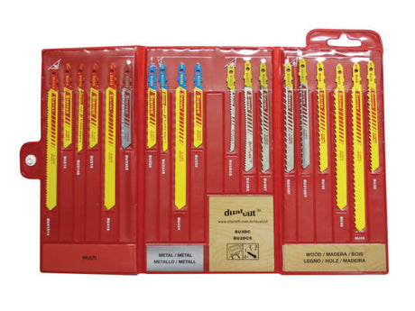 Starrett BU4 Jigsaw Blade Assortment Pack, 19 Piece