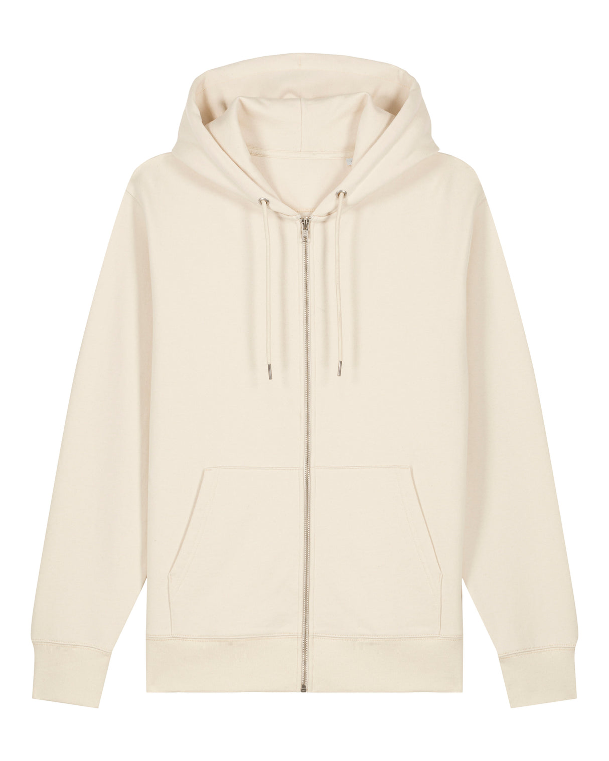 Stanley/Stella Unisex Cultivator 2.0 Iconic Zip-Thru Hoodie Sweatshirt (Stsu179) - Natural Raw