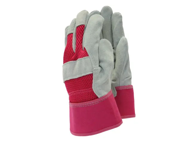 Town & Country TGL106M General Purpose Navy/Red Gloves Ladies' - Medium