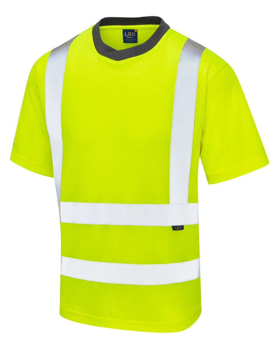 Leo Workwear BRAUNTON Leo EcoViz Performance T-Shirt