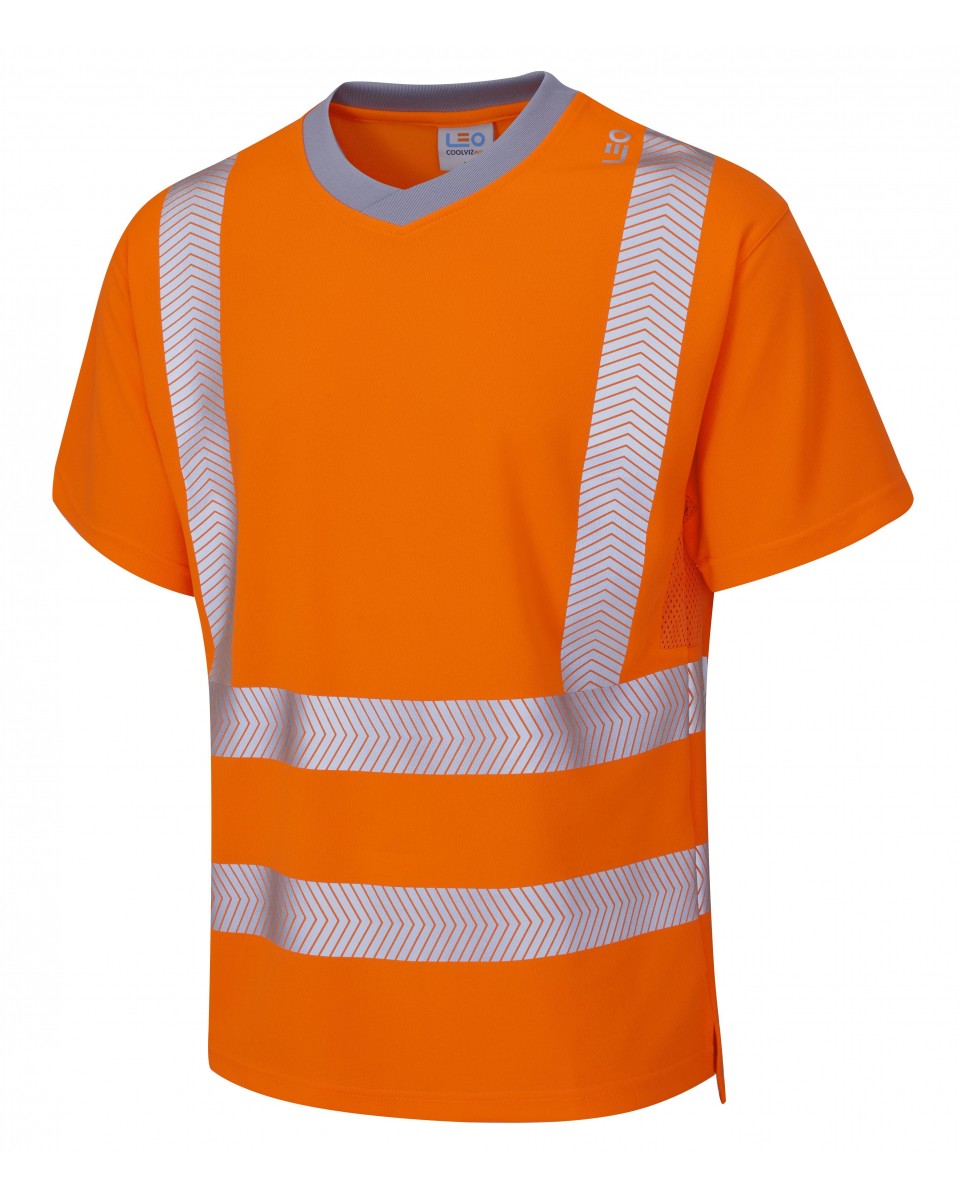 Leo Workwear LARKSTONE Leo EcoViz Performance+ T-Shirt