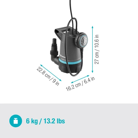 Gardena Clear Water Subm. Pump 20000 BASIC