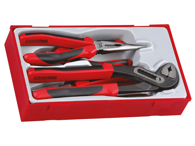 Teng TT440T Mega Bite Pliers Set, 4 Piece