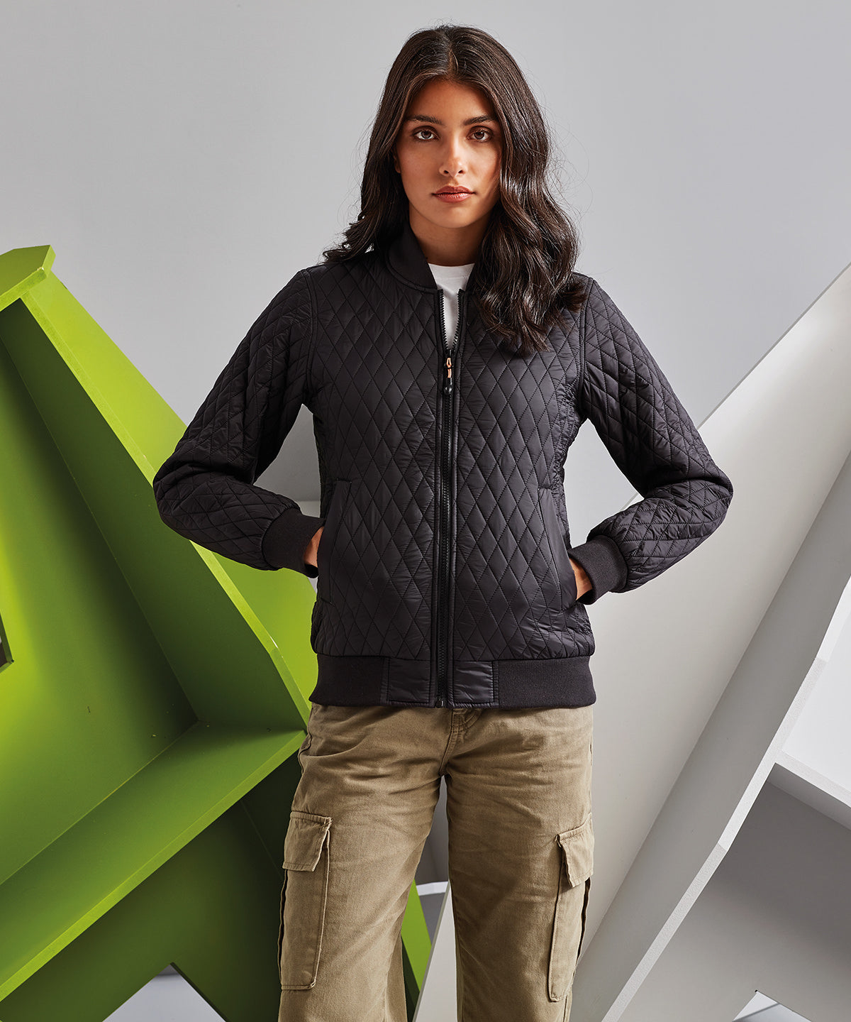 2786 Women's Quilted Flight Jacket