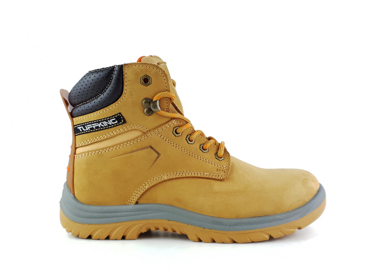 Giffard Newton & Sons TuffKing Fury 6" Safety Nubuck Leather Hiker Boots