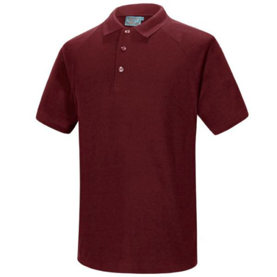 Future Garments Aqua Pique Knit Polo Shirt