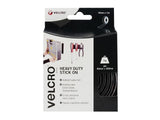 VELCRO® Brand VELCRO® Brand Heavy-Duty Stick On Tape 50mm x 1m Black