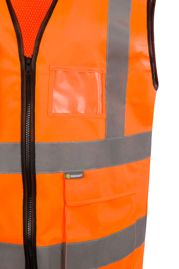 Beeswift Beeswift Womens Hi-Vis Exec Waiscoat