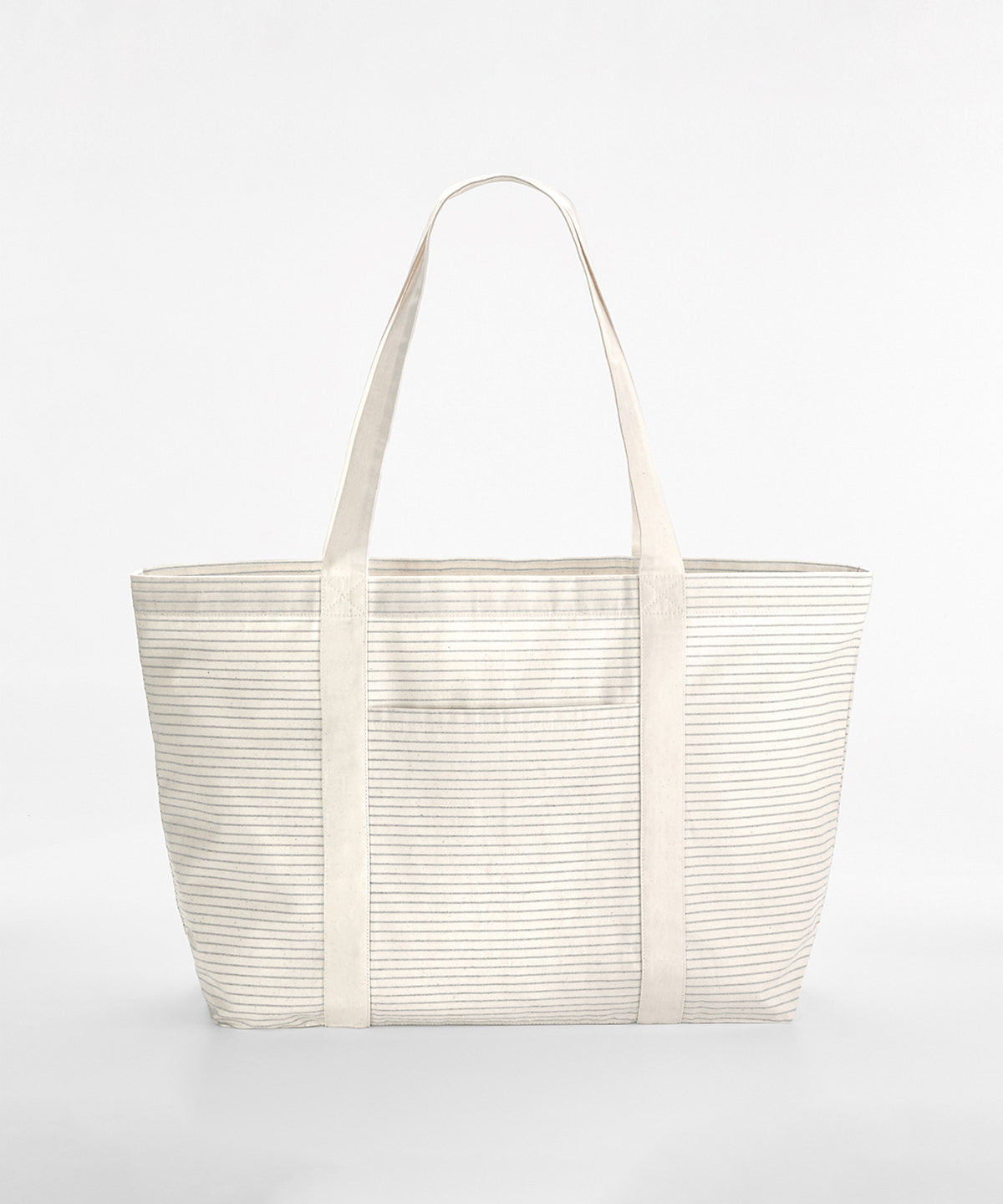 Westford Mill Striped Organic Cotton Shopper