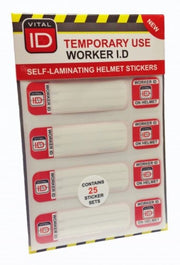 Beeswift Hard Hat Id Temp Stickers