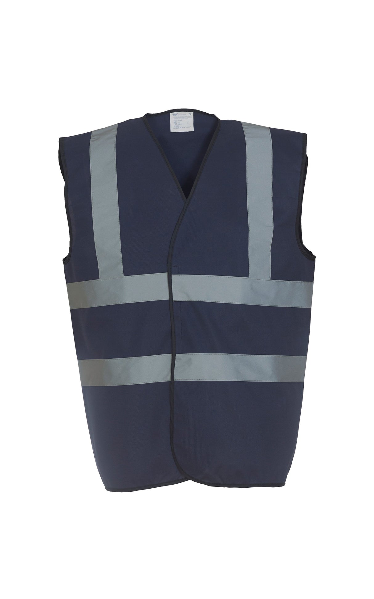 Yoko Hi-Vis 2-Band-And-Braces Waistcoat (Hvw100) - Navy