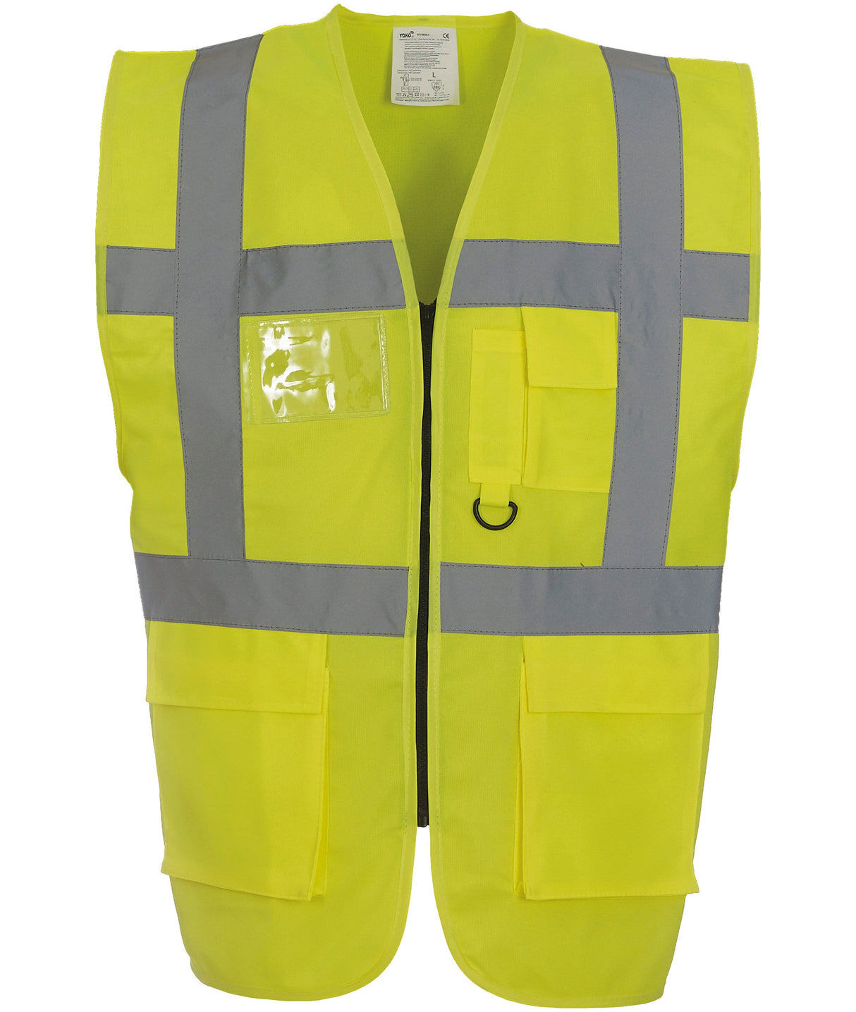 Yoko Multifunctional Executive Hi-Vis Waistcoat - Yellow