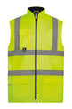 Yoko Hi-Vis Padded Bodywarmer (Hv005)