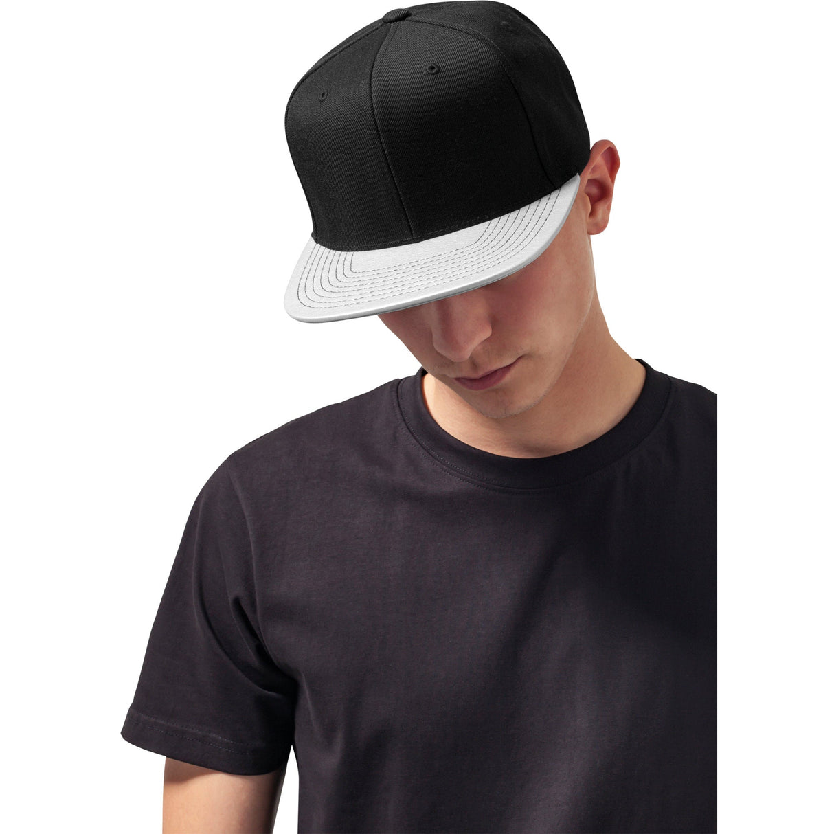 Flexfit By Yupoong Metallic Visor Snapback (6089Pu)