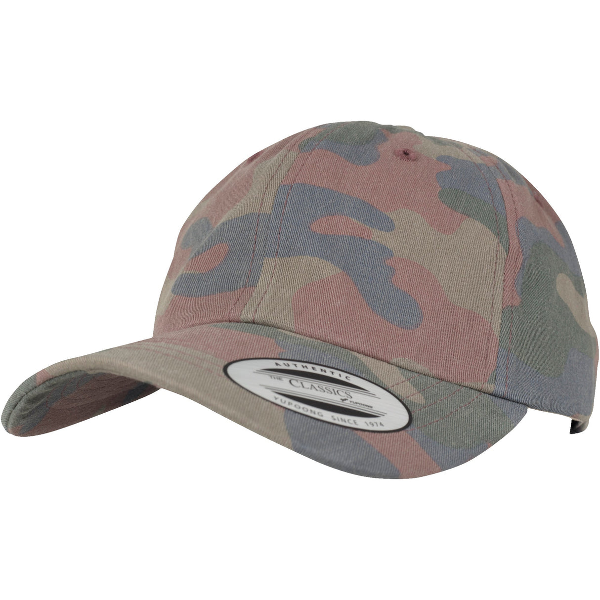 Flexfit By Yupoong Low-Profile Cotton Camo Cap (6245Fc)